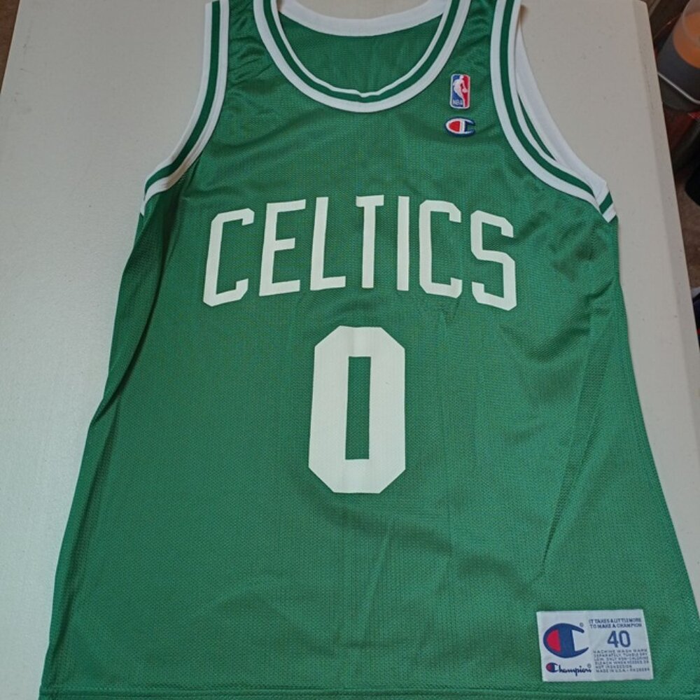 Champion Eric Montross Boston Celtics NBA Basketball Jersey Adult Medium 40